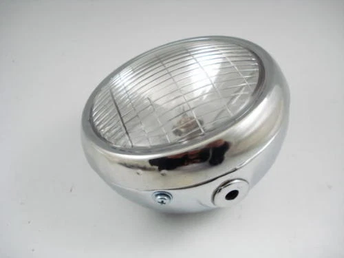 Faro + Estuche Cromo Luz Yamaha LC50 Champ 50 Ciclomotor Nuevo Foto 2 de 4