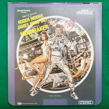 Moonraker James Bond 007 Roger Moore CED RCA Videodisc Part 2 USED UNTESTED