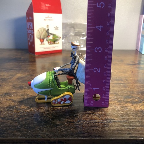Hallmark Keepsake Nightmare Before Christmas Jack's Sleigh O' Scares 2013 W/Box - Picture 9 of 9