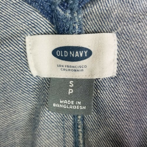 Old Navy Denim Dress Womens Size S Blue Sleeveless Pockets Short Summer New Jean - Picture 4 of 5