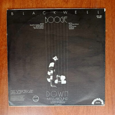 Blackwell ‎– Boogie Down Mess Around [1978] Vinyl LP Disco Funk