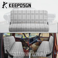 For Ford Mercury Old Car Saddle Blanket Bench Seat Covers Front Rear Full Size