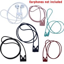 Magnetic Silicone Lanyard Anti - lost Strap Used for AirPods 4 Earphones NEW