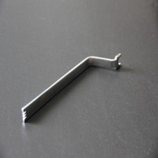Piano tuning tools, string hanging, hook and pitch gauge