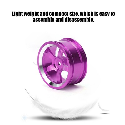 4Pcs 1/10 Aluminum Alloy RC Accessory Wheel Hub For Sakura D4