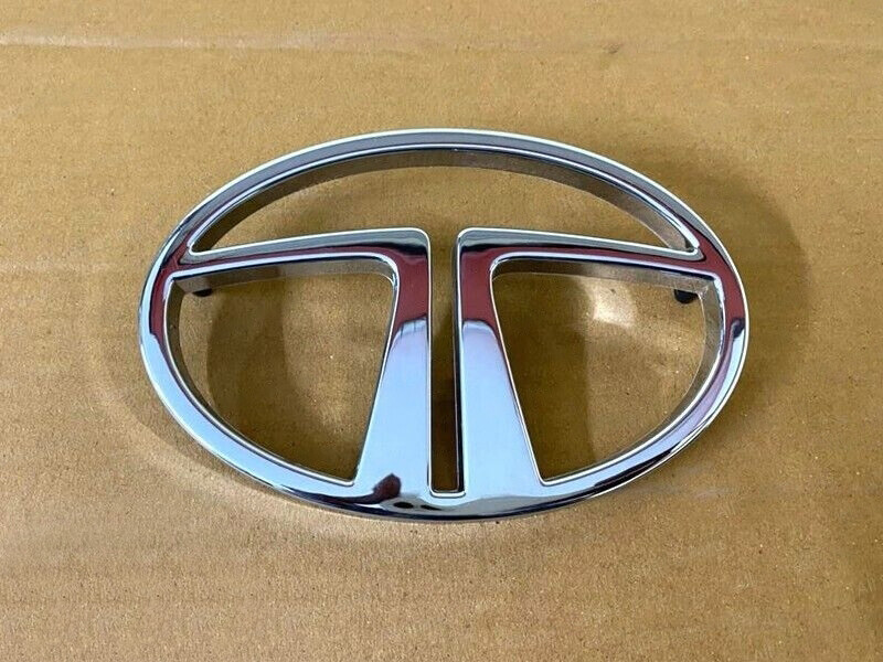 tata様オーダーページ Tata Logo Chrome Front Monogram Badge Decal Emblem | India