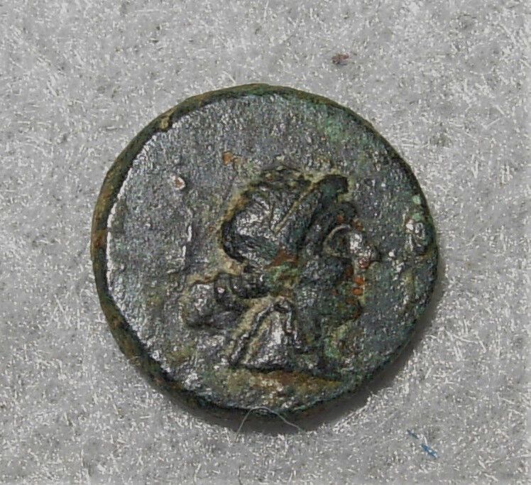 Seleukid Kingdom, Antiochos I Sotar, AE 12, 281-261 BC, Apollo / Tripod, VF