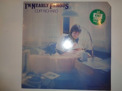 Cliff Richard, I m Nearly Famous, Vinyl LP Record SEALED