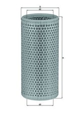 Luftfilter Filtereinsatz MAHLE für CITROEN ZX (N2)