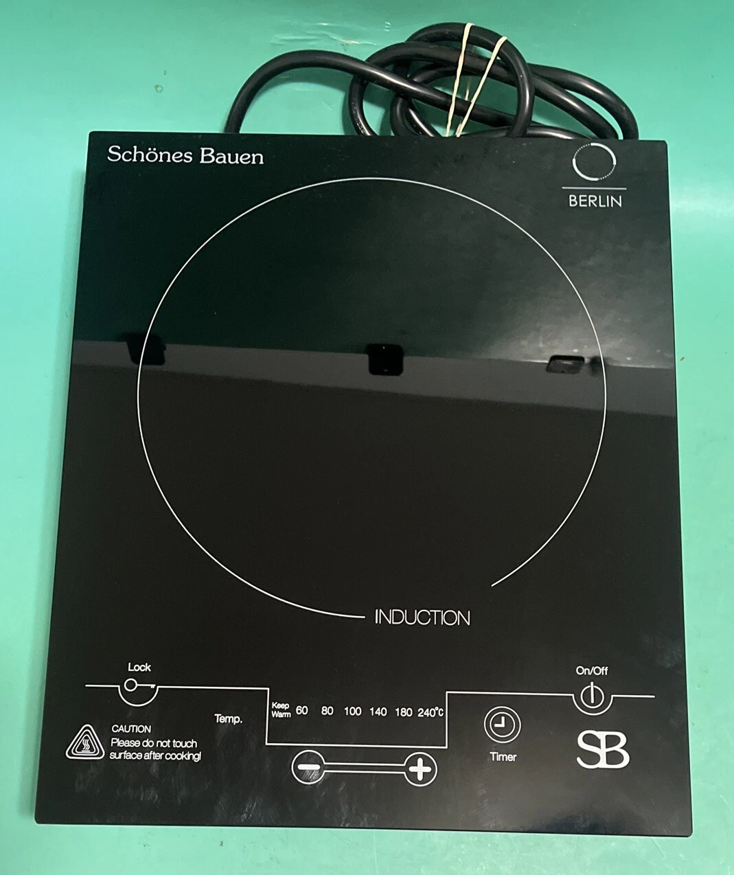 Schones Bauen Berlin 1 Zone Induction Cooktop