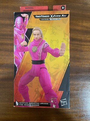 Power Rangers CobraKai Lightning Morphed Samantha LaRusso Pink Mantis. READ