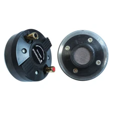 2 Titanium Compression Drivers 25MM Screw-on Horn Tweeters Replacement Speakers