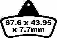 Pastillas de freno EBC para motos Arctic Cat