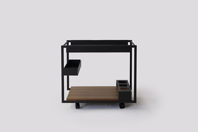 Cattelan Italia Mojito Wood Trolley Bar *IN STOCK*