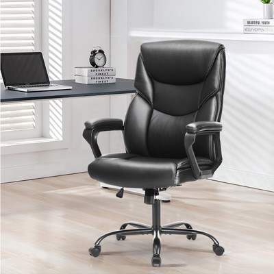MCQ Ergonomic Executive Computer Chairs with Padded Armrest Lumbar Support