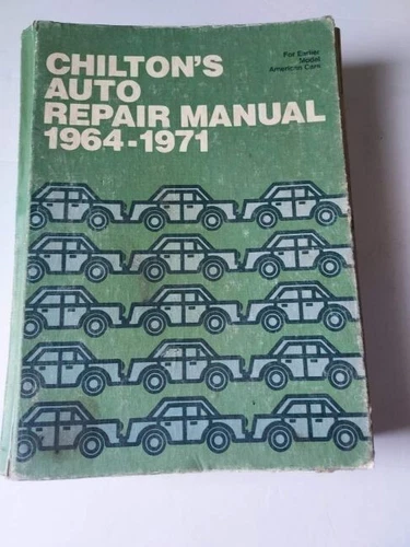 VTG Chilton's Auto Repair Manual 1964-1971 American Cars