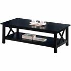 Coaster Rachelle 3-Piece Wood Coffee Table Set in Dark Brown
