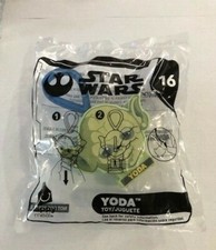 2019 McDonalds Happy Meal STAR WARS RISE OF SKYWALKER KEYCHAIN TOY 16 YODA