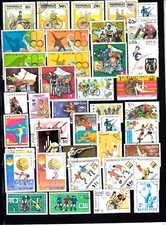 Lot of stamps motif sport o (643)