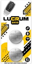 Lucrum Mercedes Key Fob Battery Replacement 2pcs Cr2032 For Car Remote Key