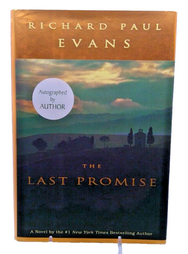 The Last Promise by Richard Paul Evans (HC, DJ, 1st Ed) Signed AUTOGRAPH COPY prezzo ebay