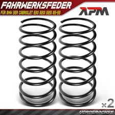 2x Federn Fahrwerksfeder Vorderachse für BMW 3er Cabriolet E30 320i 325i 85-93