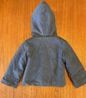 Louis Louise Glace Denim Sherpa Lined Coat 18 months Snap Closure — photo 2