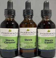 Pharmaca Stevia Dropper / Tinctures, 2 oz. - CHOOSE FLAVOR 