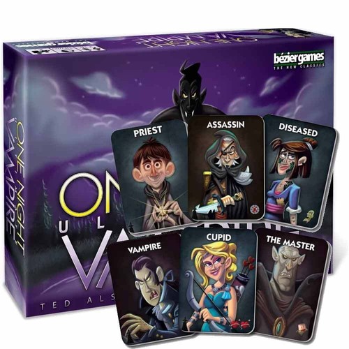 One Night Ultimate Vampire Card Game Party Game Perfect For Halloween New Sealed - Picture 7 of 10