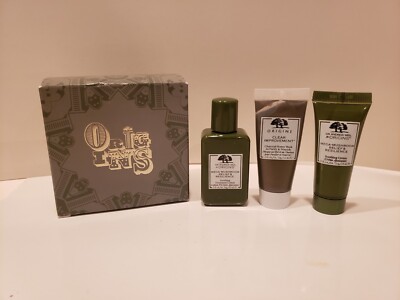 Origins Mega Mushroom Relief & Radiance 3 Piece Set Mask, Soothing Cream, Lotion
