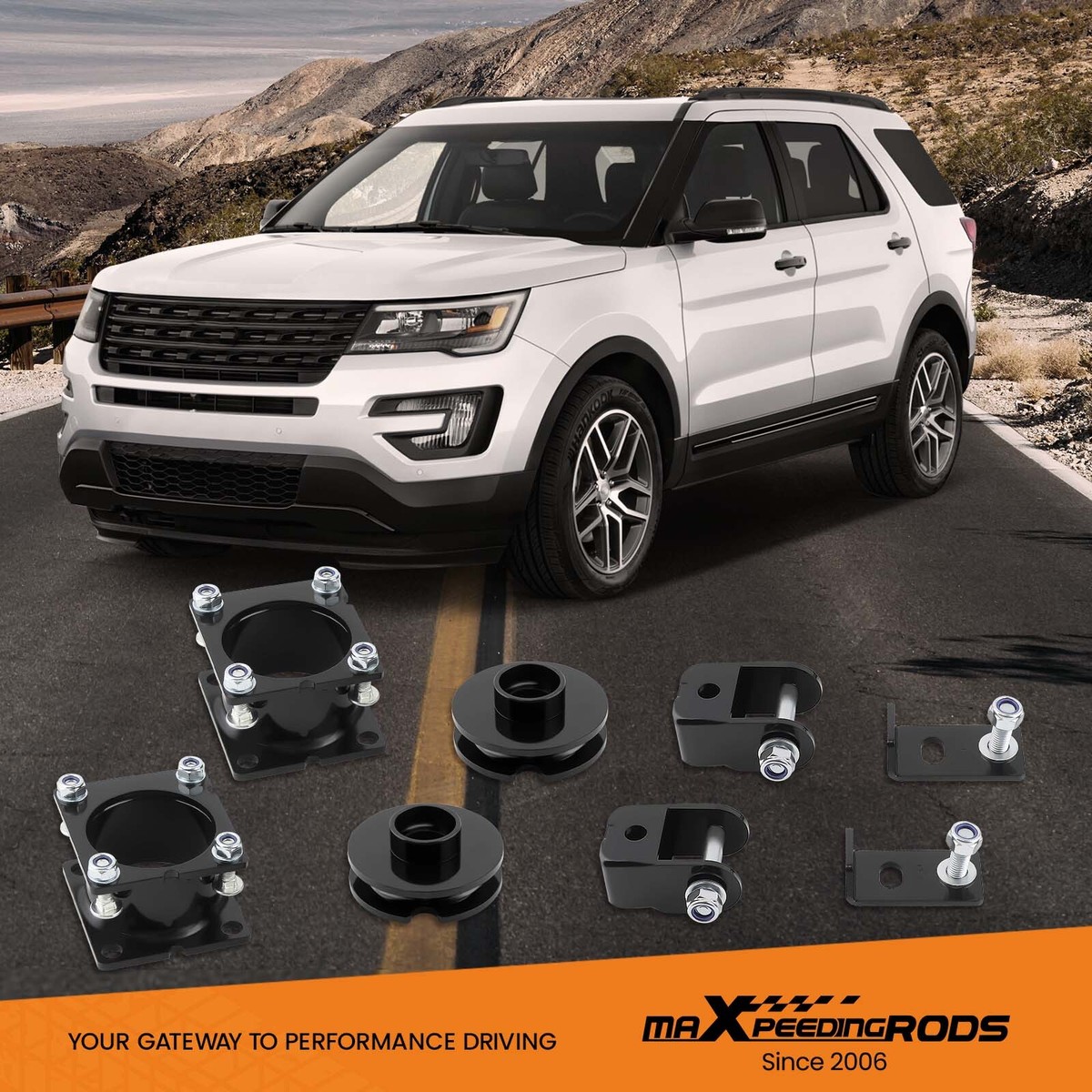 2011-2019 Ford Explorer 2WD 4WD 2.5