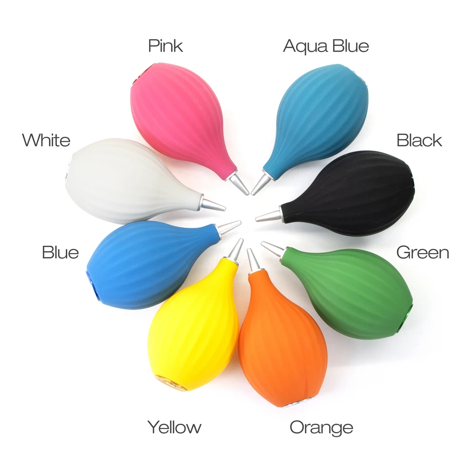 Soplador de polvo de aire de silicona Timelab limpieza lente de cámara PC joyería Foto 4 de 4