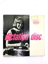 DDC Dictation Disc 4 45 Vinyl Records Business Letters 100 WAP Teaching Box Set