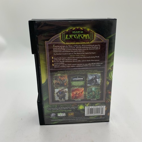 World of Warcraft TCG March of The Legion Starter Deck Blizzard Preowned - Picture 3 of 4