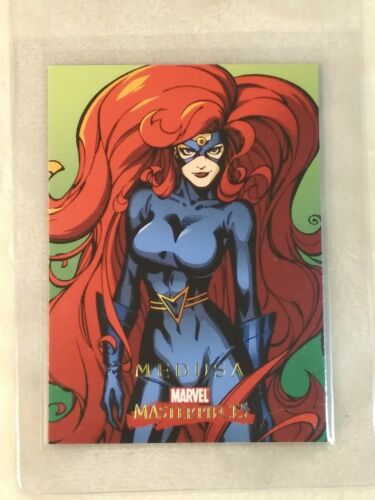 2008 Marvel Masterpieces Card # 49 Medusa Pack Fresh Skybox - Afbeelding 1 van 6