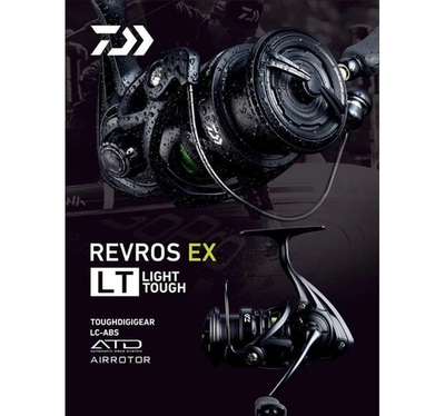 Daiwa Revros EX LT 2500S-XH-DH Spinning Reel |Double Handle| 6BB