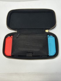 Nintendo Switch (2019 V2 Model) - Joycons, Mario Deluxe, 128GB, Case