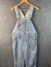 VTG Union Bay Mens Overalls Sz Large Blue Cotton