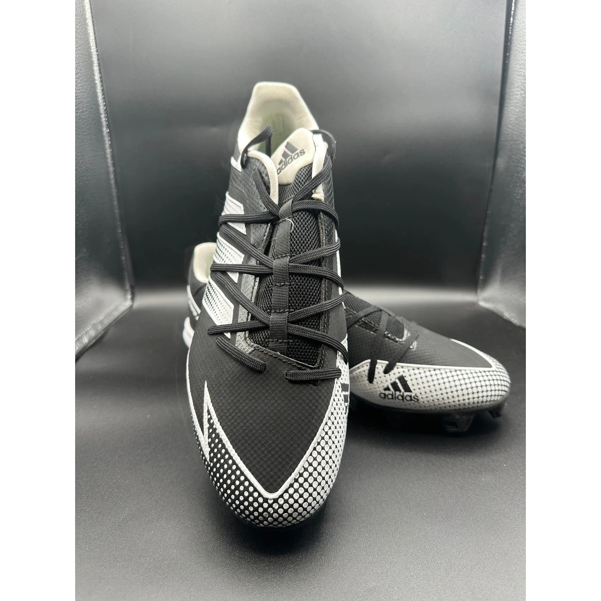 adidas Adizero Afterburner 7 MD Black White for Sale