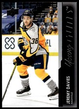2021-22 UPPER DECK YOUNG GUNS YG RC Jeremy Davies .. Nashville Predators #237