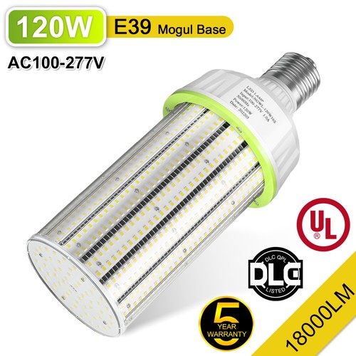 120W LED Corn Cob Bulbs 16800Lumens For Warehouse Workshop Light E39 Mogul Base - Picture 2 of 13