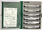 Kato N Scale 10-1789 Amtrak Superliner I Phase VI 6 Car Set w/Bookcase