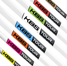 KBS Tour Custom White Pearl Wedge Shafts .355 Tip Steel Choose Flex and Color