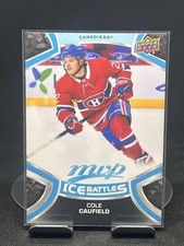 2021-22 Upper Deck MVP #243 Cole Caufield Ice Battles Rookie