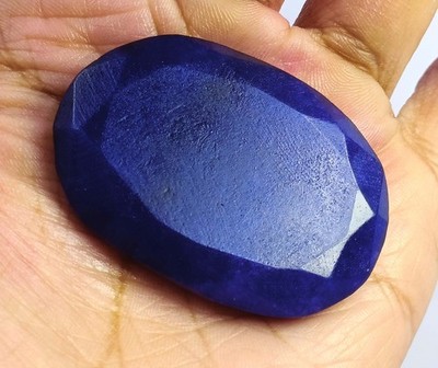 Assured Quality 105 Ct Natural Blue Sapphire Oval Shape IGL Gemstone 6AHL