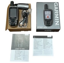 Garmin GPSMAP 64sx, Handheld Hiking GPS, Compass  TopoActive Maps  Altimeter