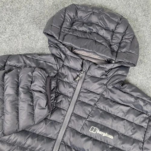 Berghaus Puffer Jacket Mens XL Black Hooded Pertex Quantum Insulated Gorpcore - product listing photo