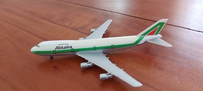 Flugzeugmodell Boeing 747 Alitalia Schabak 1:600 OVP ''Prima/Top Class'' RARITÄT