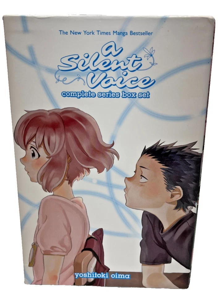 Juego de 7 cajas manga A Silent Voice de yoshitoki oima Best Seller excelente estado Foto 2 de 4