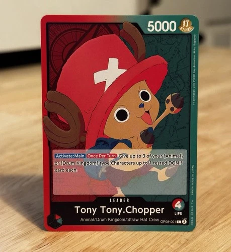 One Piece TCG - Tony Tony.Chopper (OP08-001) Leader -Two Legends -English